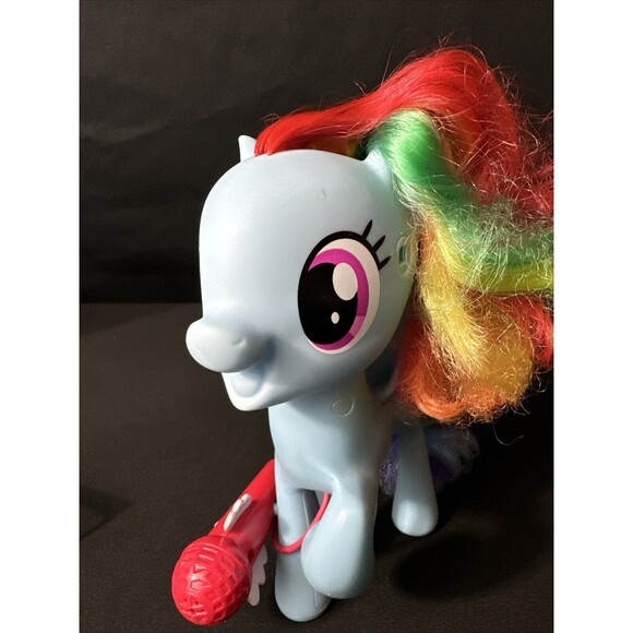 My Little Pony Singing Rainbow Dash Sing A Long Toy Tested & Working Hasbro 2017 - Picture 6 of 9